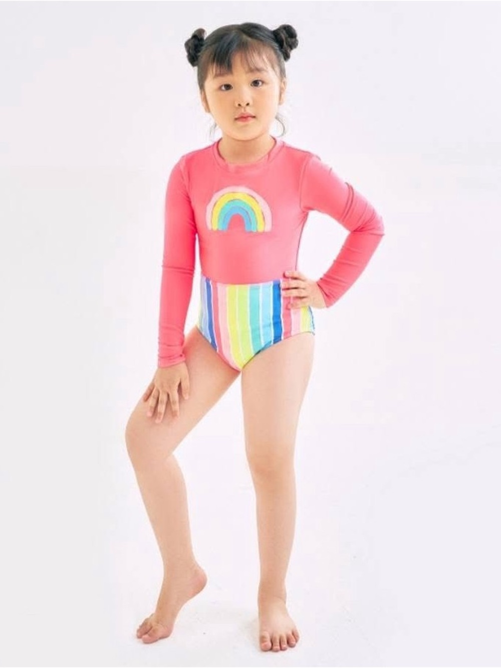 Cat & Jack, size 6/6x, long sleeve swimsuit